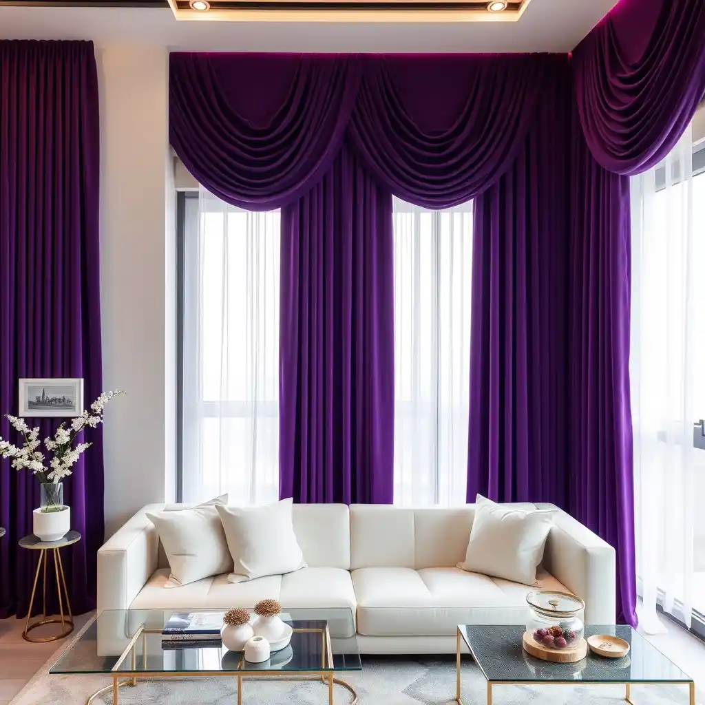 made-to-measure-purple-curtains-Dubai